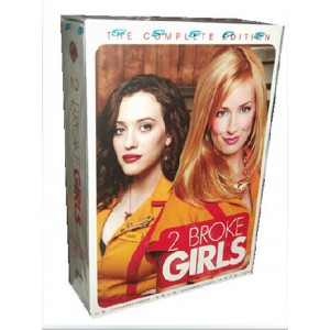 2 Broke Girls Seasons 1-5 DVD Box Set